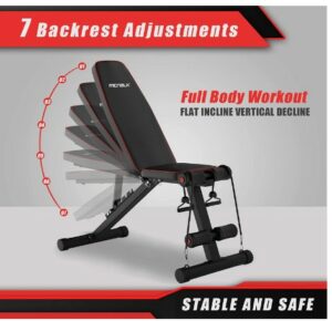 MCNBLK Adjustable Weight Bench-Which Good Budget Adjustable Weight Bench Should Beginner Buy For At-Home Workout?