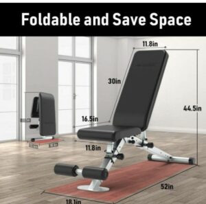 Leikefitness Utility Weight Bench -What Is The Best Foldable Utility Weight Bench For Heavyweight Affordable?
