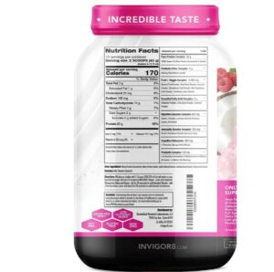 INVIGOR8 Superfood Protein Powder -What Is The Best Healthiest Natural Whey Protein Powder Recommended For Weight Loss?