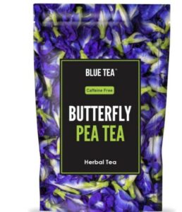 BLUE TEA - Pure Chamomile Flower Tea - 30 Pyramid Tea Bags - Premium Tin Box _ Herbal tea to sleep and calm down better - Plastic free - Non GMO - Gluten free (3) -What Is The Best Natural Blue Tea To Take For Weight Loss & Blood Pressure?