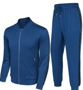 COOFANDY Men's Tracksuit 2 Piece Full Zip Athletic Sweatsuits Casual Running Jogging Sport Suit Sets -What Is The Best Stylish Workout Tracksuit For Men On Amazon?