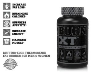 Burn XT Black Thermogenic Fat Burner - Weight Loss Supplement, Appetite Suppressant, Nootropic Energy Booster W_TeaCrine - Premium Acetyl L-Carnitine, Green Tea Extract, Capsimax - 90 Veg Diet Pills -What Healthy Pills Recommended For Fat Burning?