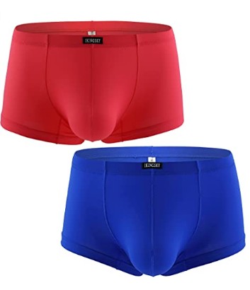 iKingsky Men's Bluge Boxer Briefs U-Hance Pouch Mens Stretch Underwear -What is the Best Men's Bulge Enhancing Underwear On Amazon?