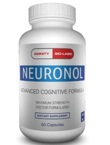  Neuronol by Dignity Bio-Labs_ Brain Health Formula for Memory Support, Focus, Clarity, and Concentration - #1 Nootropic formulated w_Dmae, Bacopa Monnieri, Ginkgo Biloba & More.