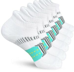 SUASKK Women Ankle Socks Review   Suaskk Women's Ankle Socks 6 Pairs Athletic Running Cushioned Low Cut Socks