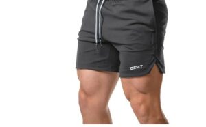 Wangdo Men's 5" Workout Shorts Mesh Shorts Athletic Gym Running Training Bodybuilding Jogger Shorts for Men with Pockets, 95% Polyester, 5% Spandex Imported Drawstring closure Machine Wash COMFORTABLE MATERIAL The athletic shorts are made of soft and lightweight mesh fabric. The shorts are designed to be elastic and quick-dry, to keep you comfortable during exercise. TWO DEEP POCKET Two front side pockets are deep enough for storage (phone,keys,or small items) prevent your belongings from falling out when you are doing exercise.