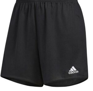 adidas Women's Parma 16 Shorts 100% Polyester Imported Drawstring closure Machine Wash Sweat-wicking soccer shorts for breathable comfort on and off the field Women's-specific fit Drawcord on elastic waist Climalite fabric sweeps sweat away from your skin.